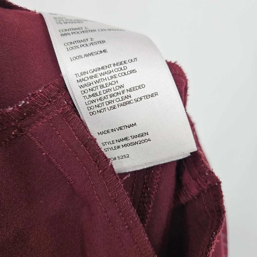 Figs Scrub Pants Mens XL Tansen Nurses Healthcare Uniforms‎ Jogger Burgundy
